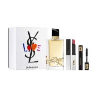 Gift set Yves Saint Laurent Libre 3pcs (EDP 90ml + Rouge Pur Couture The Slim Sheer 112 + mascara YSL Volume Effet Faux Cils 1  (YSL)