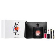 Gift Set Yves Saint Laurent Black opium EDP mother's day routine 3pcs (EDP 90ml & Son kem 208 & Mini Mascara Volume Effet Faux Cils ) (YSL)