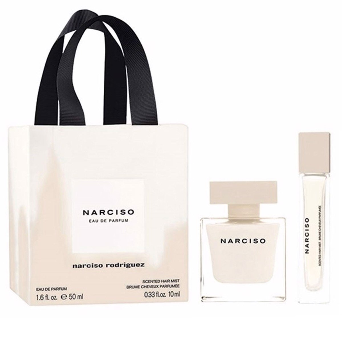 Gift Set Narciso Rodriguez EDP 2pcs EDP 50ml + 10ml Hair Mist