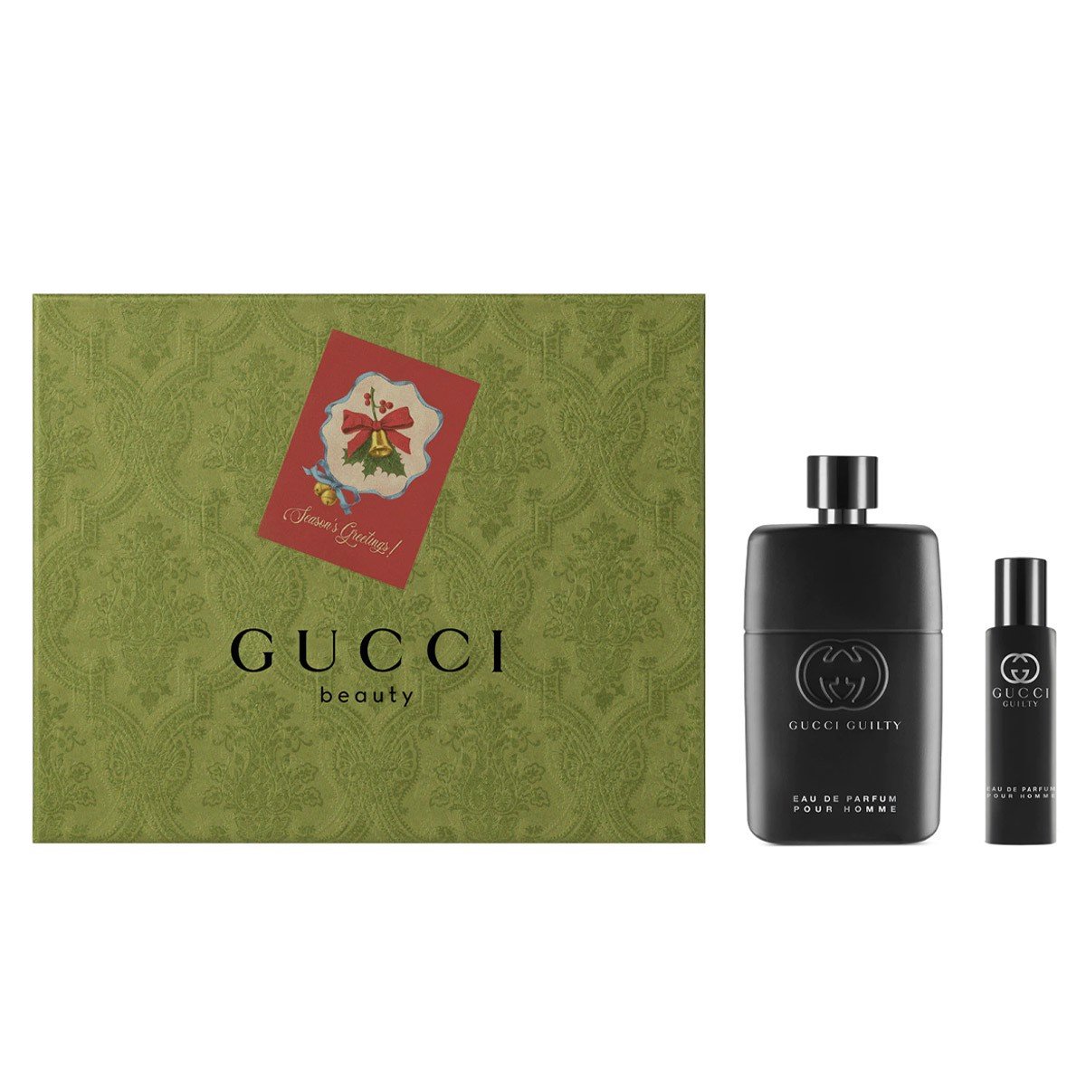 Gift Set Gucci Guilty Pour Homme Eau de Parfum 2pcs ( EDP 90ml & EDP 15ml )