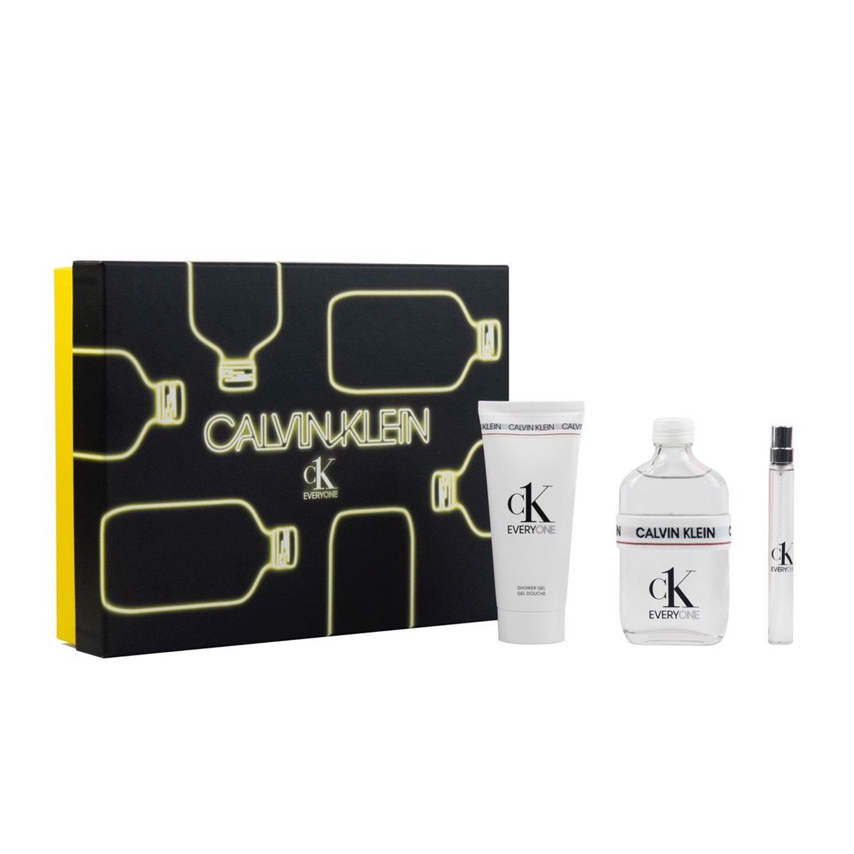 Gift Set Calvin Klein CK Everyone 3pcs ( EDT 100ml & EDT 10ml & Shower Gel 100ml )