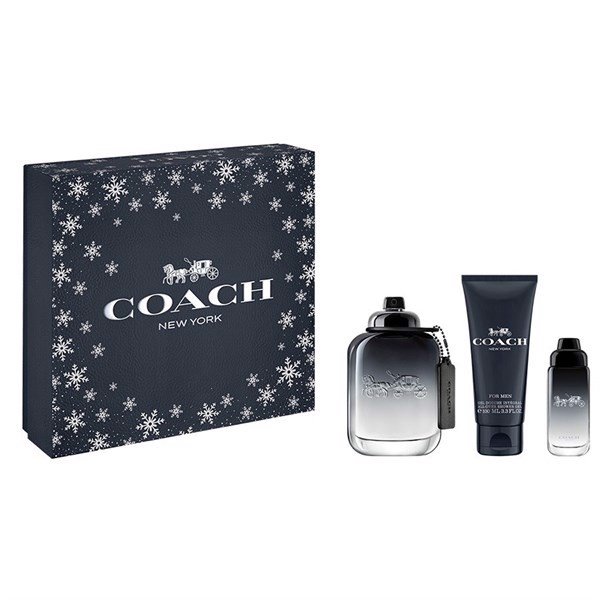 Gift Set Coach For Men 3pcs ( EDT 100ml & EDT 15ml & Sữa tắm 100ml )