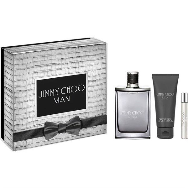 Gift Set Jimmy Choo Man 3pcs ( EDT 100ml & EDT 10ml & After Shave 100ml )