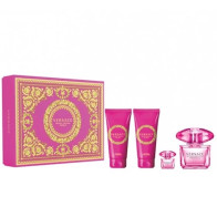 Gift Set Versace Bright Crystal Absolu 4pcs ( EDP 100ml & EDP 5ml & Shower Gel 100ml & Body Lotion 100ml )