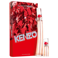 Gift Set Kenzo Flower By Kenzo Eau de Vie 2pcs ( EDP 100ml & EDP 15ml )