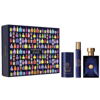 Versace Pour Homme Dylan Blue 3pcs - Spring Set 2021 ( EDT 100ml & EDT 10ml & Lăn Khử Mùi 75ml )